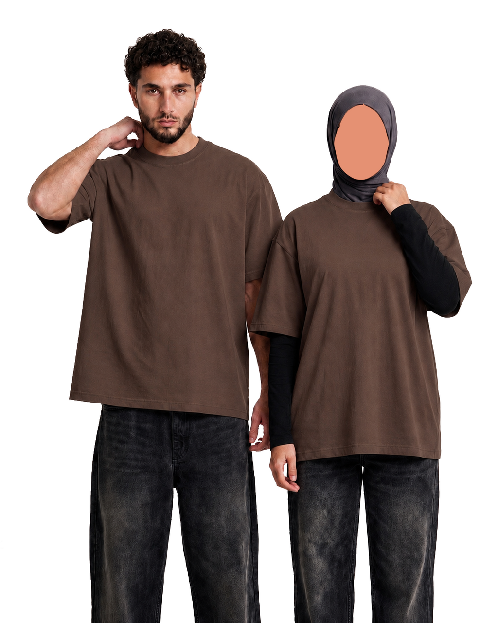 Brown T-shirt