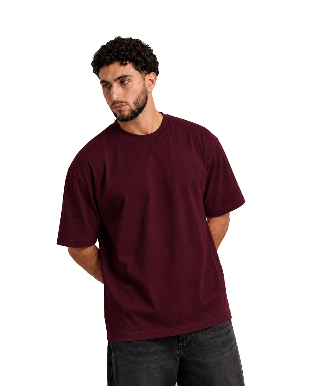 Burgundy T-shirt