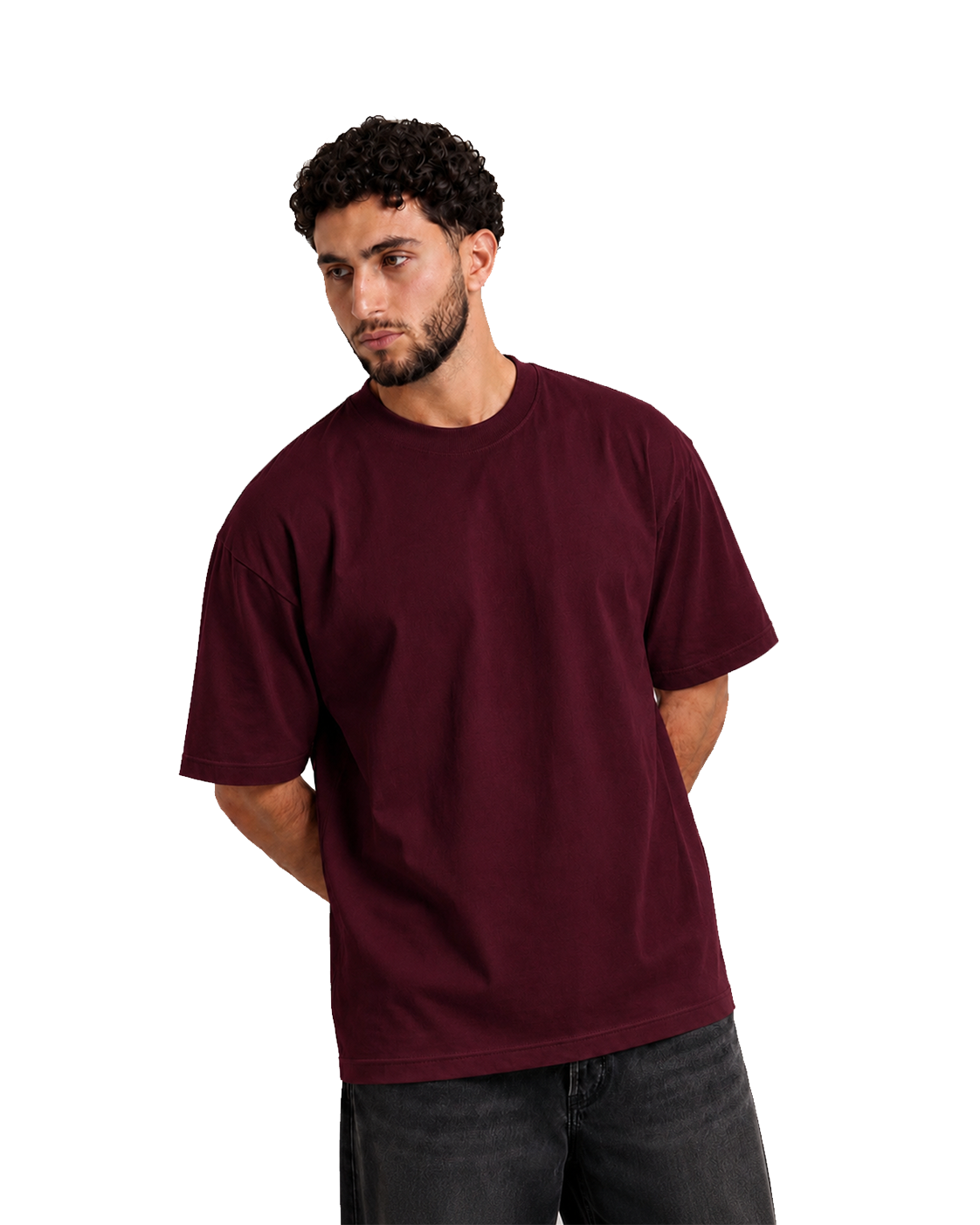 Burgundy T-shirt